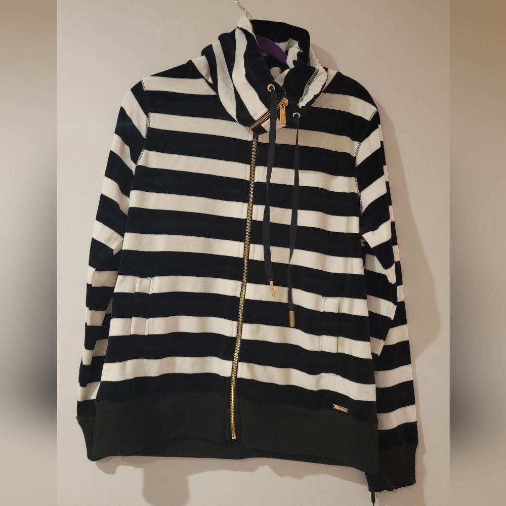 Calvin Klein Cowl Neck Full Zip Longsleeve Sweater Size M